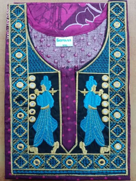 Post image New nighties in cart ( medium range )

*250 GSM PURE COTTON CLOTH*

SIZE : *XXL*

MODEL : *EMBROIDERY WITH MIRROR WORK AND WITH ZIP*
Sample models 👇
Rs. 220 + shipping