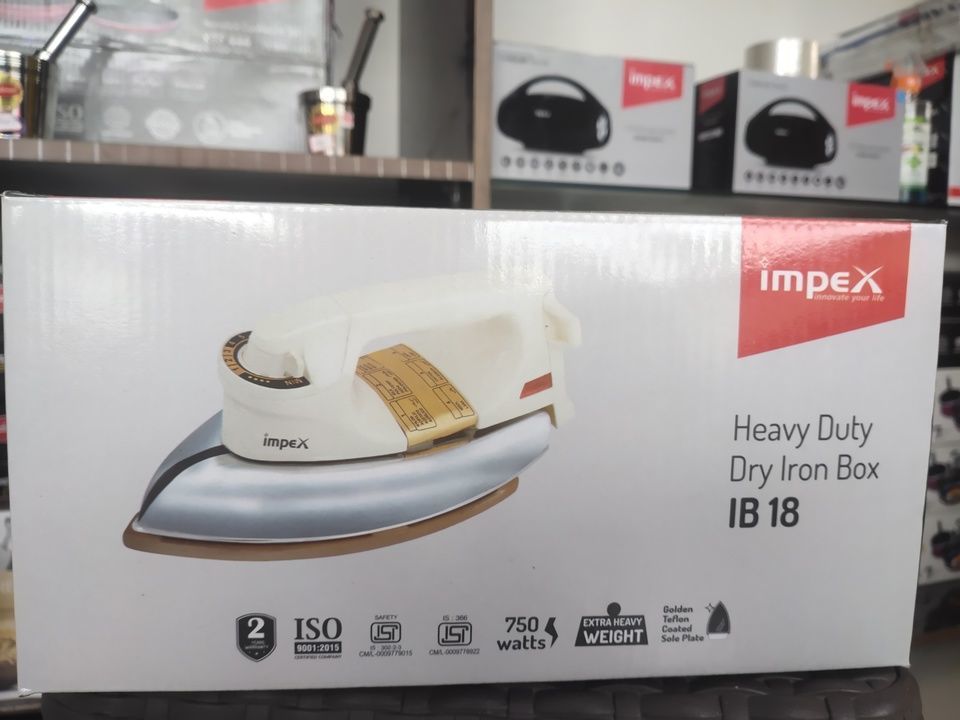 Heavy Duty Dry Iron Box IB  uploaded by business on 6/11/2021