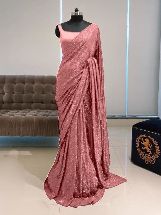 Heavy designer saree uploaded by JS Fashion Mart  on 6/11/2021