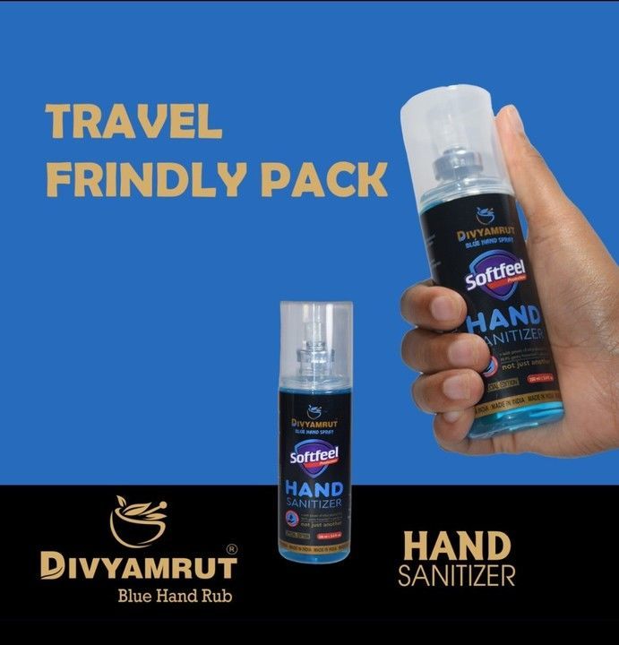 Divyamrut soft feel hand sanitizer uploaded by business on 6/11/2021