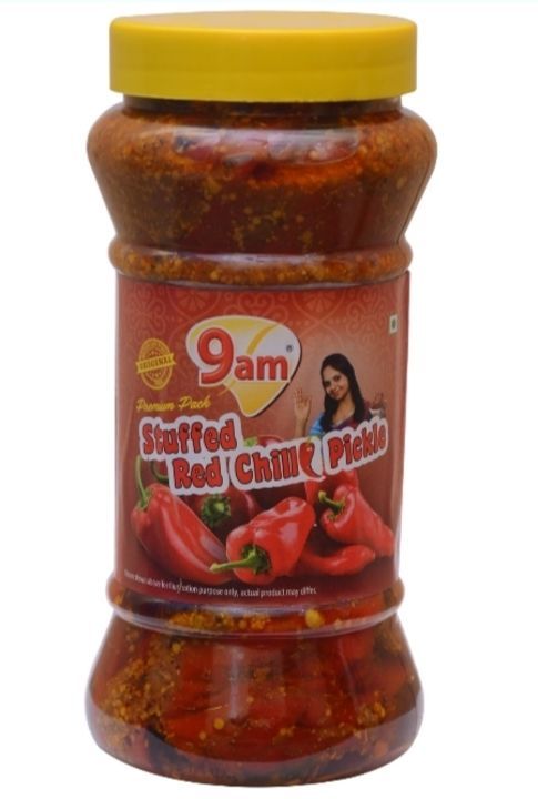 Stuffed red chilli pickle- 450g uploaded by Sivabalan K on 6/11/2021