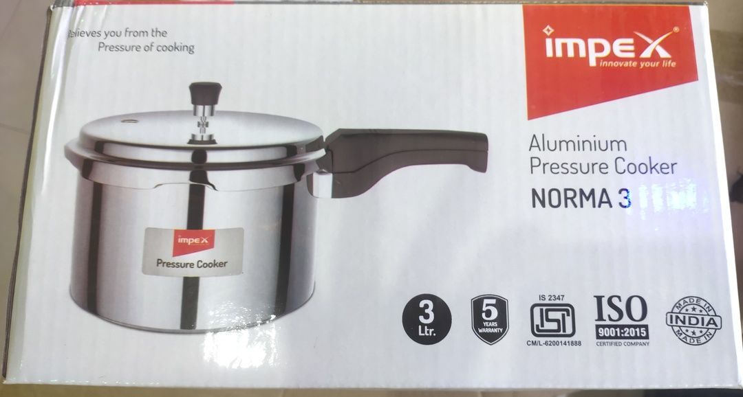 Aluminum Pressure Cooker NORMA 3 uploaded by business on 6/11/2021