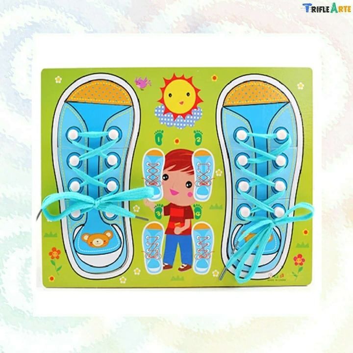 Shoe lacing + Puzzle uploaded by Priyanka Singh on 6/11/2021