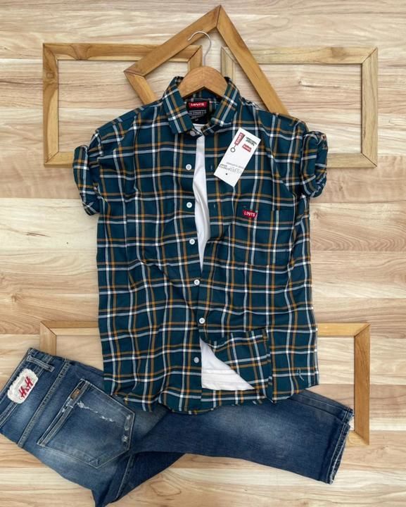 COTTON CHECK SHIRTS uploaded by business on 6/12/2021