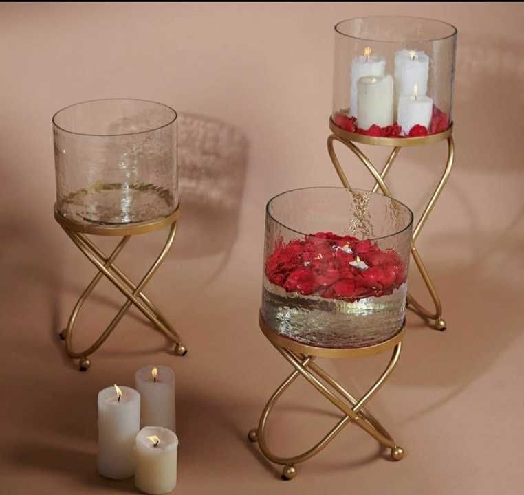 Set of 3 candle stand  uploaded by business on 6/12/2021