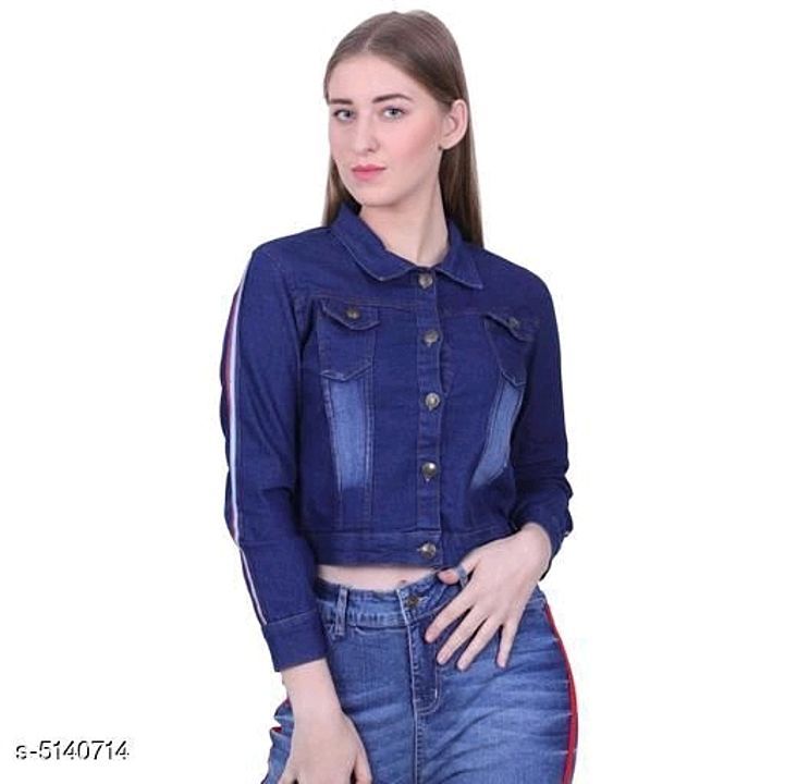 Catalog Name:*Olla Stylish Women's Jackets*
Fabric: Denim
Sleeve Length: Long Sleeves
Pattern: Solid uploaded by business on 8/13/2020