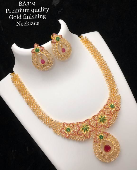 Gold finish Necklace uploaded by Sai Fashion on 6/12/2021