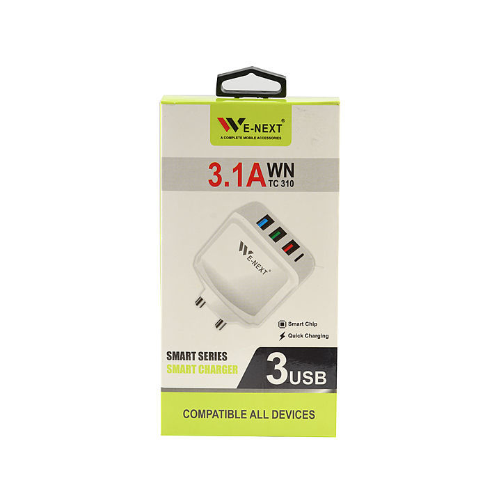 TC 310 (3.1 AMP. 3 USB CHARGER) uploaded by business on 8/13/2020