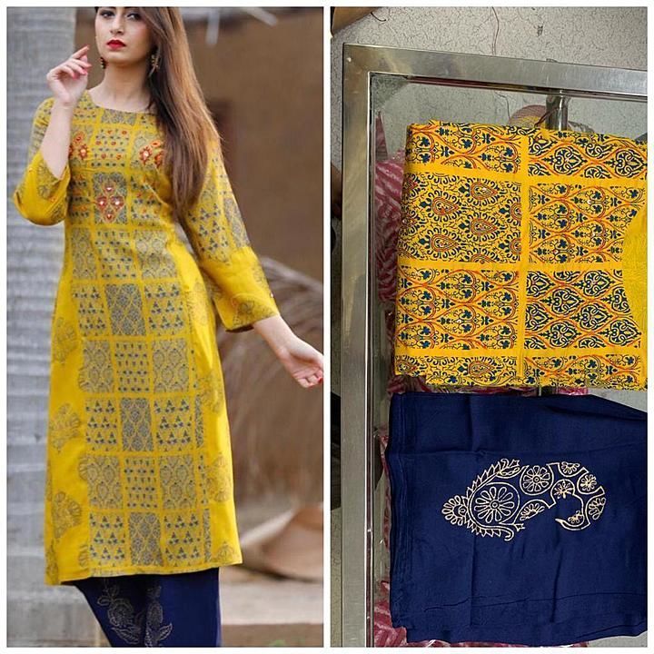 Post image Hey! Checkout my new collection called Kurti Plazzo set.