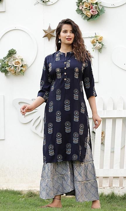 Post image Hey! Checkout my new collection called Kurti With Sharara.