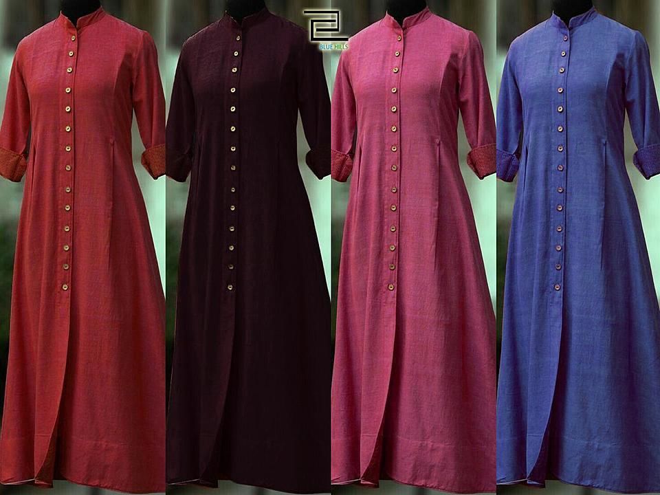 Naw   Long Kurti Gown 

*Fabric* Organic  2ton Cotton 🌈

*Size :*
L 40"
XL 42"
XXL 44"

*Length* 50 uploaded by Riddhi collection on 8/13/2020