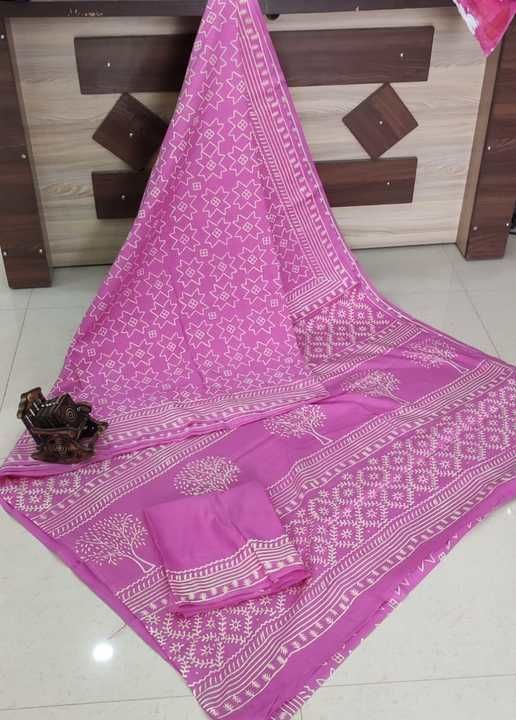Cotton mul mul saree  uploaded by business on 6/12/2021
