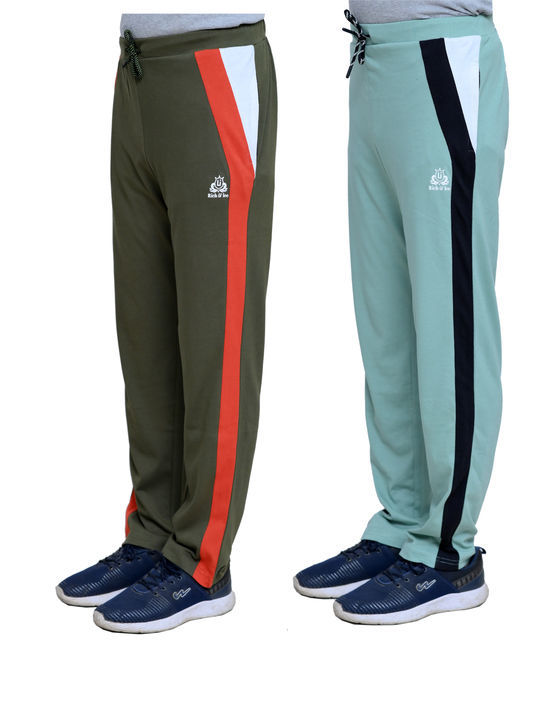 Men's cotton track pants zipper pocket both side uploaded by business on 6/12/2021