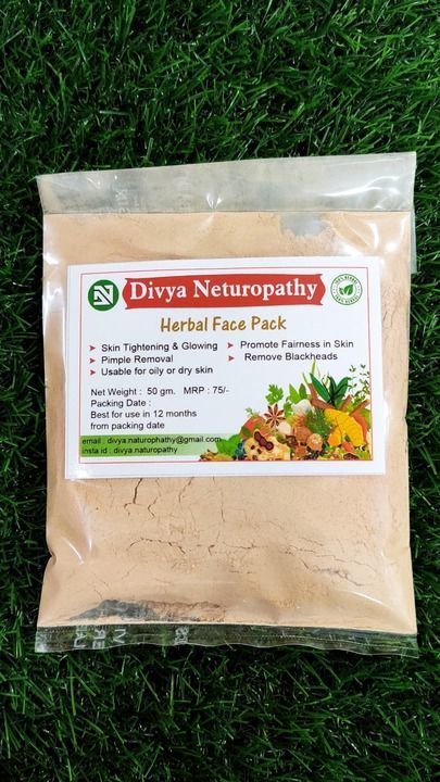 Herbal Face pack uploaded by DIVYA NATUROPATHY on 6/12/2021