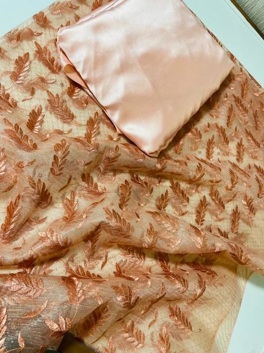 Cod Available He 🌹 silk Designer saree uploaded by ALLIBABA MART on 6/13/2021