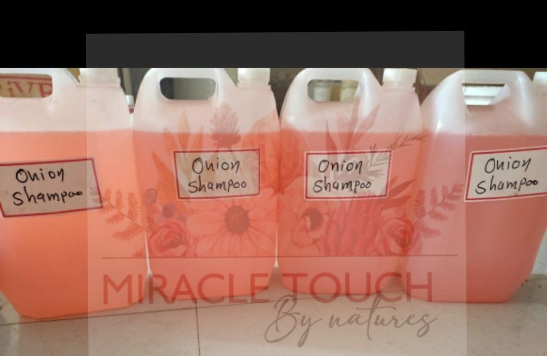 Onion shampoo uploaded by Miracle touch by nature's on 6/13/2021