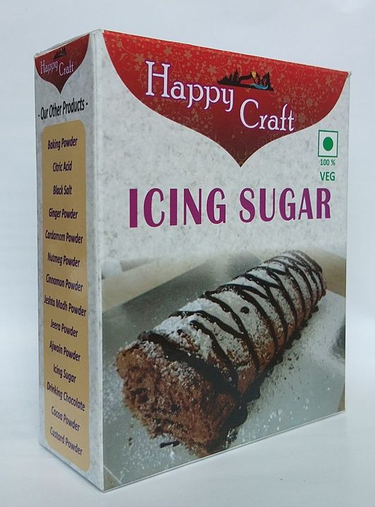Happy Craft Icing Sugar uploaded by DHANASHREE FOODS on 8/13/2020