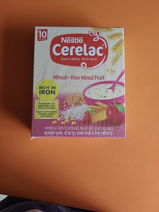 Cerelac 10+ wheat rice mixed fruit uploaded by Mahaveer Agency on 8/13/2020