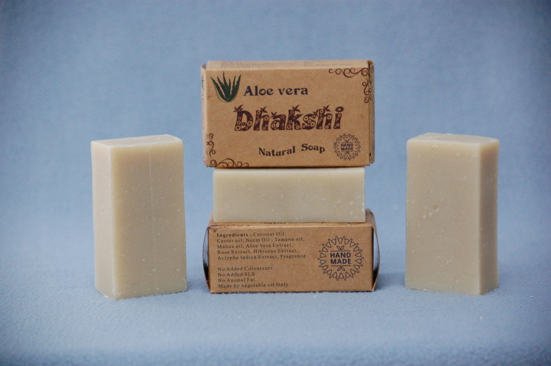 Dhakshi Aloevera soap ( Cold Process)  uploaded by business on 6/13/2021