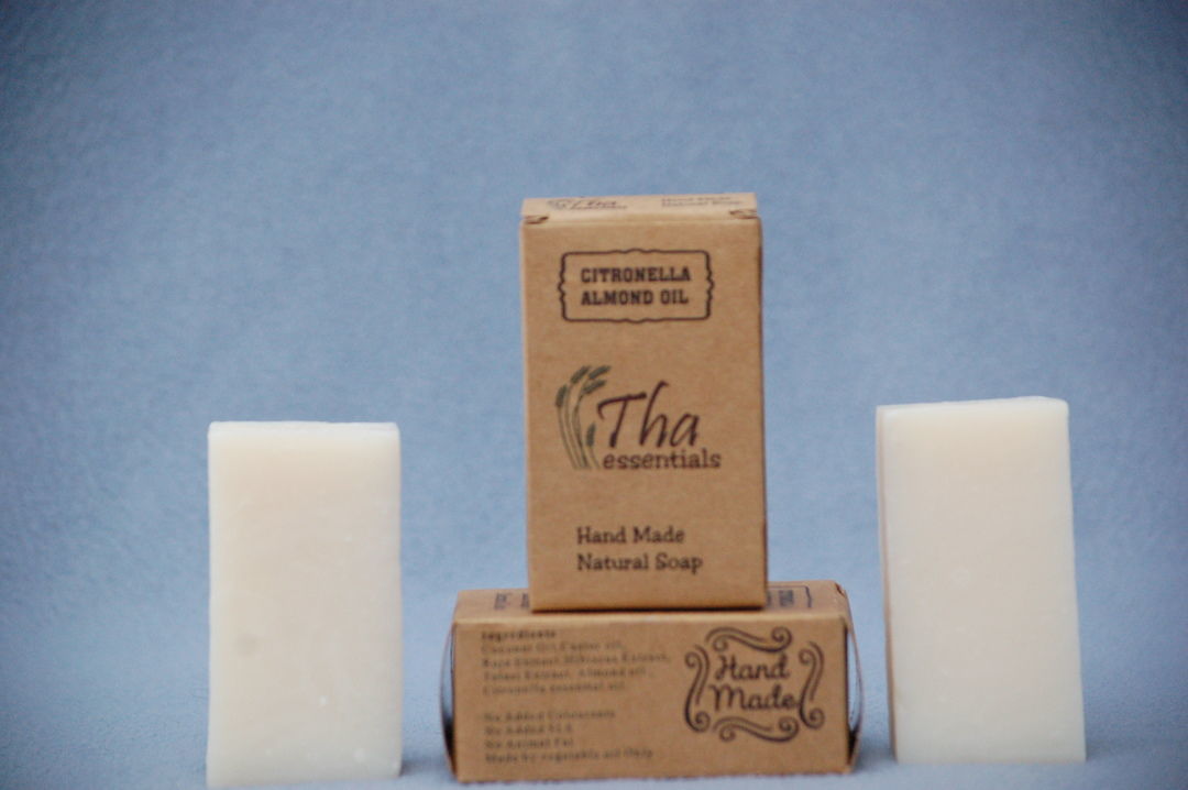Tha essentials Citronella Almond Oil  soap uploaded by business on 6/13/2021