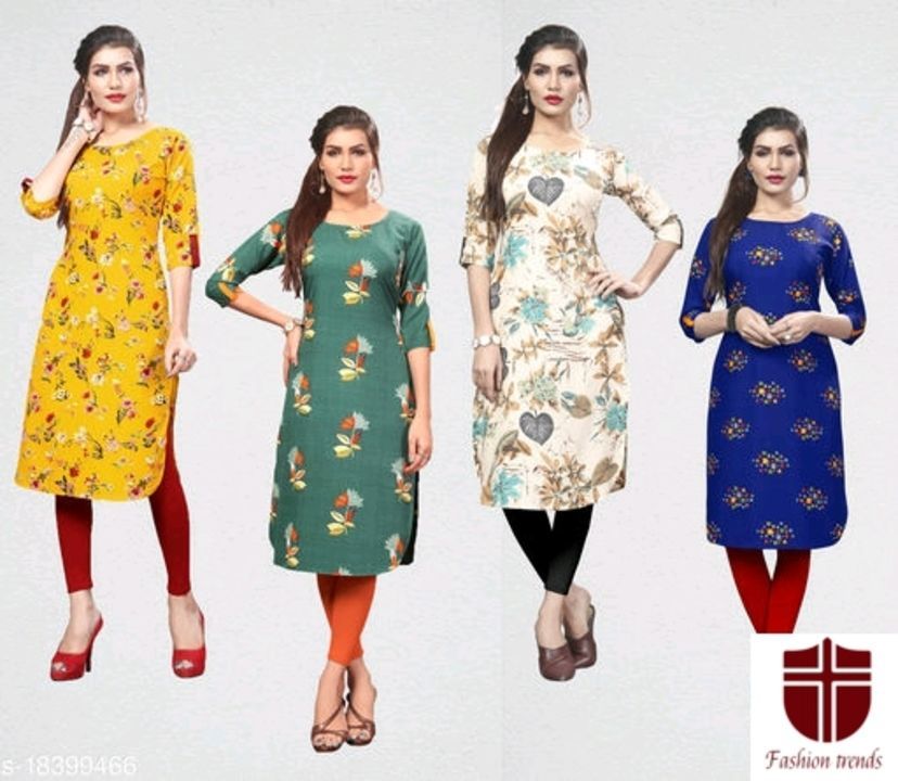 Women's trendy kurti uploaded by business on 6/13/2021