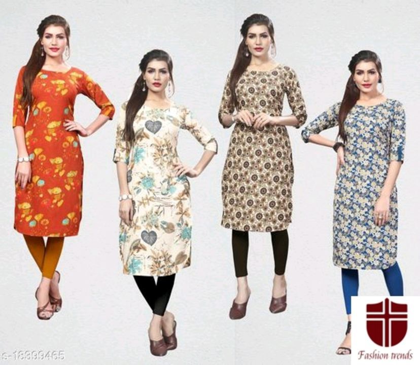 Women's trendy kurti set uploaded by Nidhi Jain on 6/13/2021