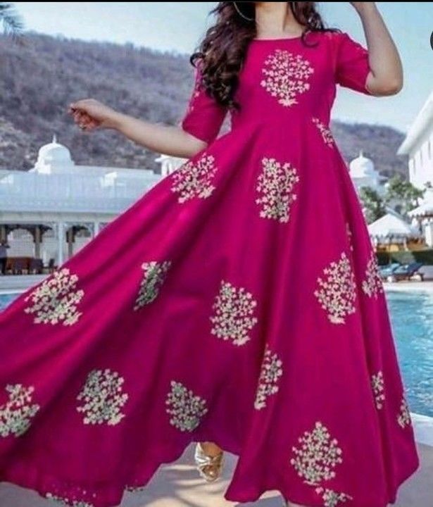 Fashion long frock uploaded by business on 6/13/2021