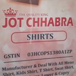 Business logo of Jot Chhabra Shirts based out of Ludhiana