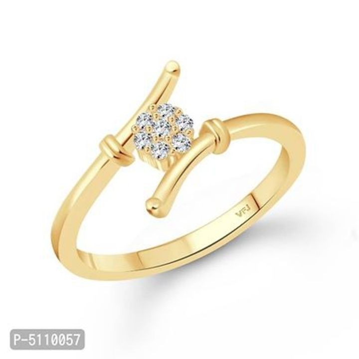 Trendy Designer Alloy American Diamond Statement Ring uploaded by business on 6/13/2021