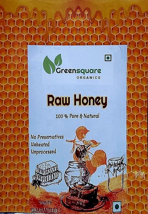 Green Square Organics Raw Honey 250gm uploaded by T.M.Traders on 5/26/2020