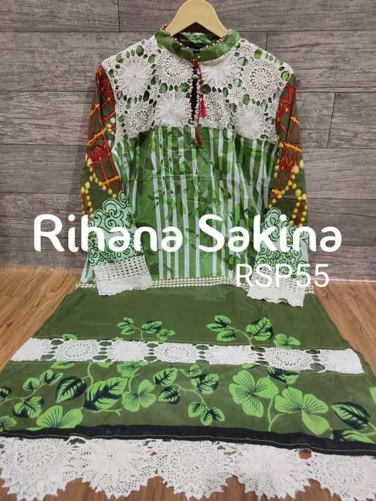 *Kureshiya lawn Kurti handmade Embroidery* uploaded by business on 6/13/2021