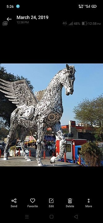 Horse sculpture  uploaded by business on 8/13/2020