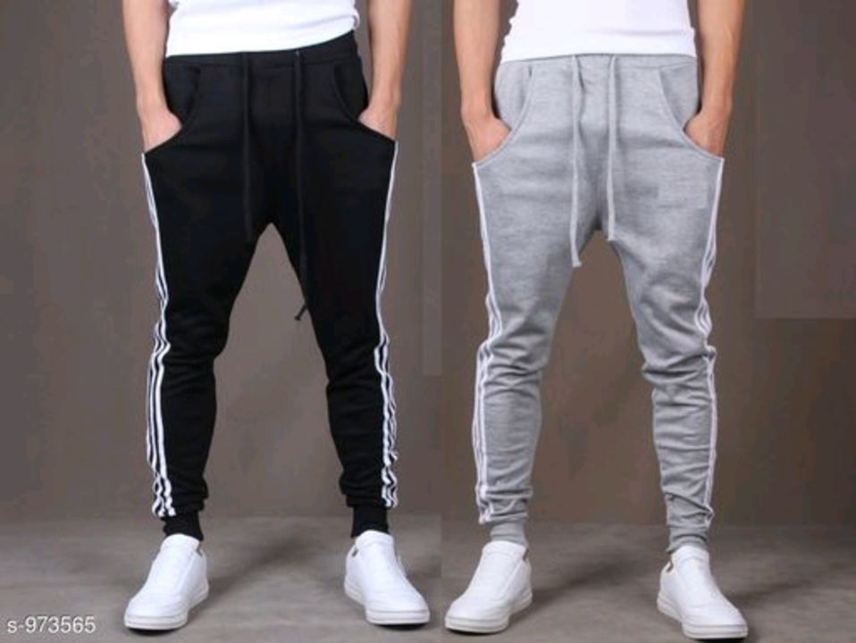 Mens Casual Solid Track Pants Pack2 uploaded by business on 6/14/2021