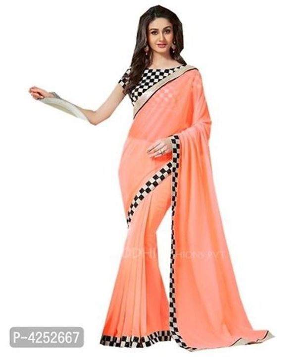 Latest Attractive Georgette Saree uploaded by business on 6/14/2021