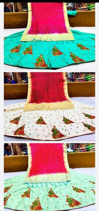 Embroidered Silk Lehenga Choli uploaded by business on 6/14/2021