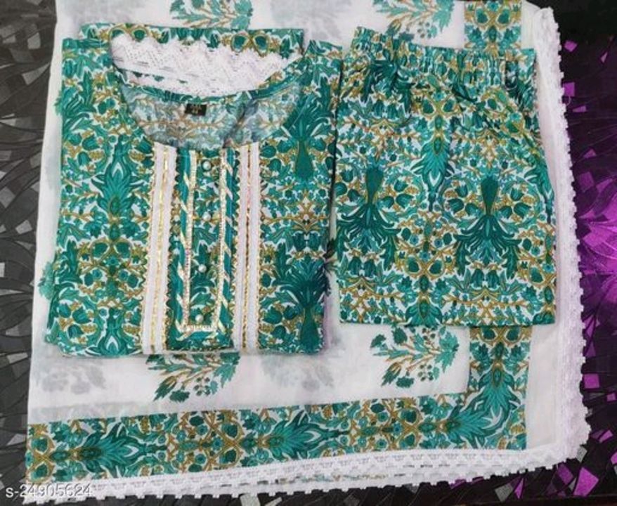 Aagam attractive women kurta sets uploaded by business on 6/14/2021