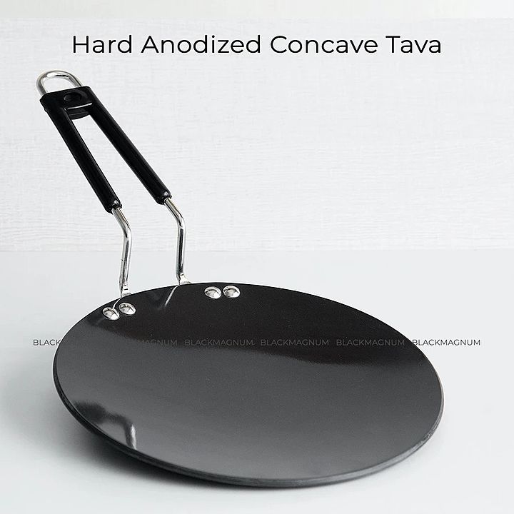 Black Magnum Hard Anodized Concave Tava Non Induction
 uploaded by Wholesale Home India on 8/13/2020