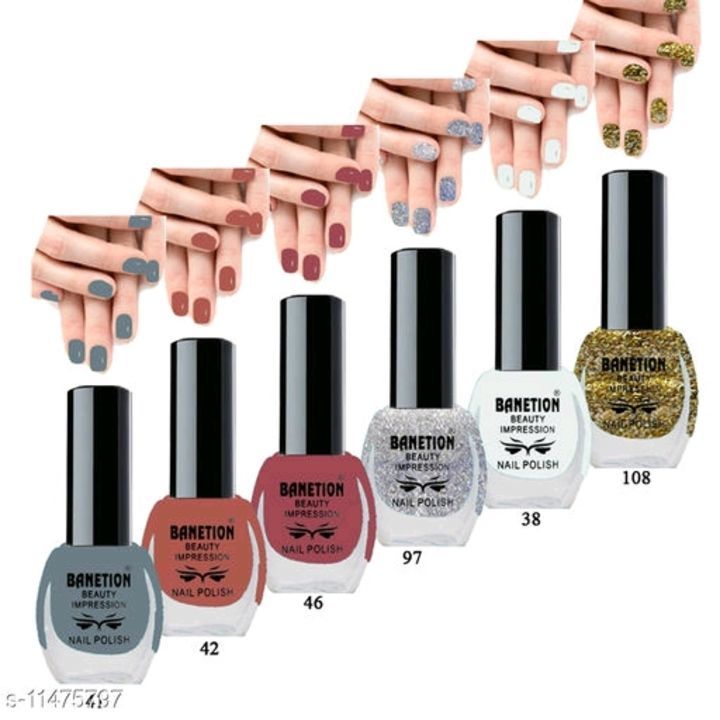 Long lasting nail paint combo 5  uploaded by business on 6/14/2021