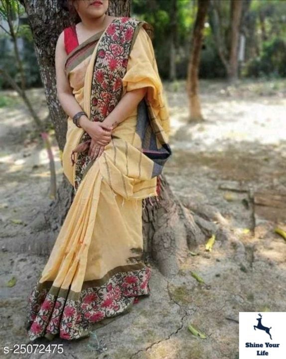 Woman saree uploaded by Shine your Life on 6/14/2021