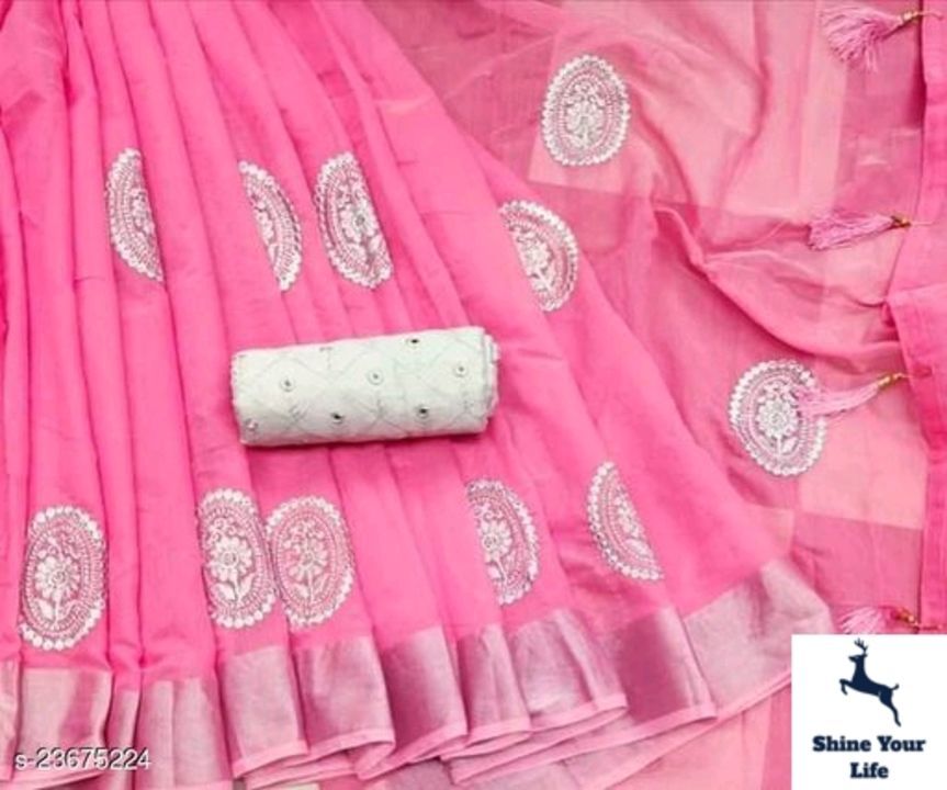 Best quality sarees for woman uploaded by Shine your Life on 6/14/2021