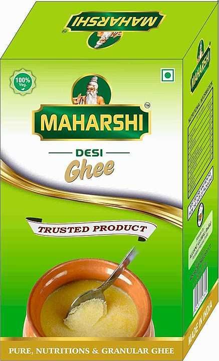 Maharshi deshi ghee 500ml,1 ltr & 15 kg size available uploaded by business on 5/26/2020
