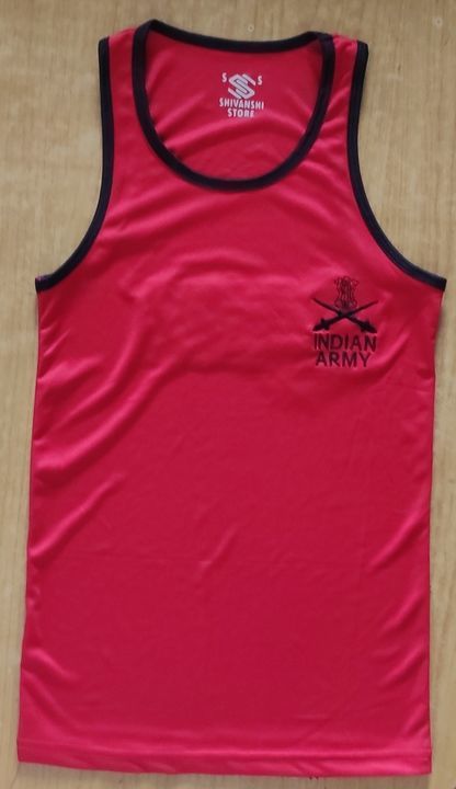 Army vest full red  uploaded by SHIVANSHI STORE on 6/14/2021