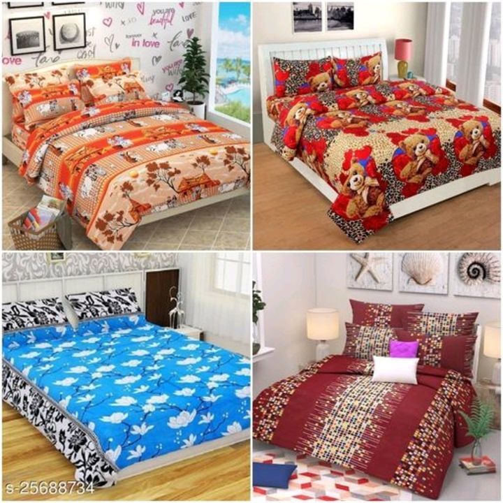 Trendy classy Bedsheets uploaded by business on 6/14/2021