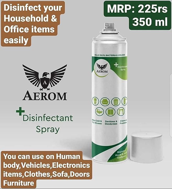 Aerom disinfectant spray uploaded by Coolberg care on 5/26/2020