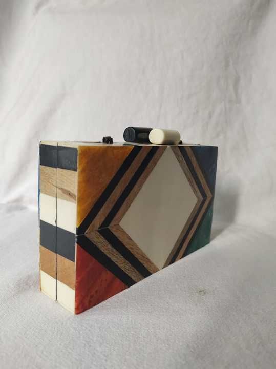 Wooden and Resin Clutch uploaded by Handicrafts and Antiques on 6/14/2021