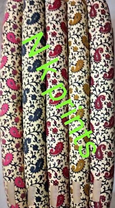 Jaipuri printed cotton ledies nighty running fabrics uploaded by business on 6/14/2021