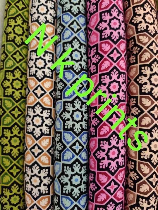 Jaipuri printed cotton ledies nighty running fabrics uploaded by Dream fashiin on 6/14/2021