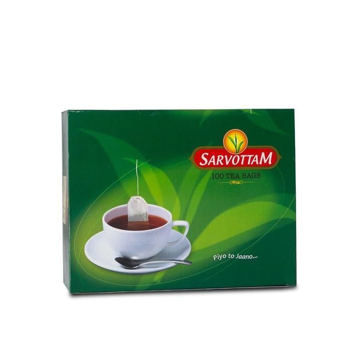 Sarvottam 100 teabags uploaded by business on 6/15/2021