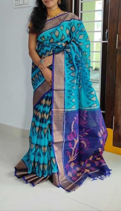 sico silk sarees uploaded by Hari hara ikkat store on 6/15/2021