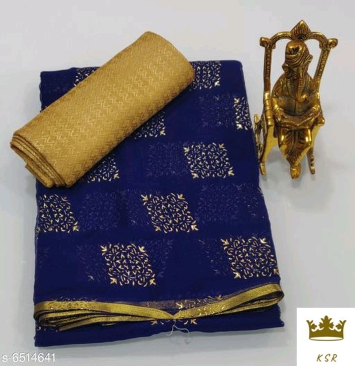 Post image Cash on delivery 
Price- 525

Aagam Fashionable Sarees

Saree Fabric: Chiffon
Blouse: Separate Blouse Piece
Multipack: Single
Blouse Fabric: Chiffon
Sizes: 
Free Size (Saree Length Size: 5.7 m, Blouse Length Size: 0.8 m) 
Pttern: Not Available



Dispatch: 1 Day